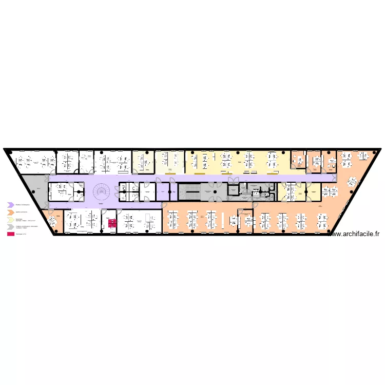 Toulouse Brindejonc Etage 17.02.26. Plan de 44  et 1027 m²