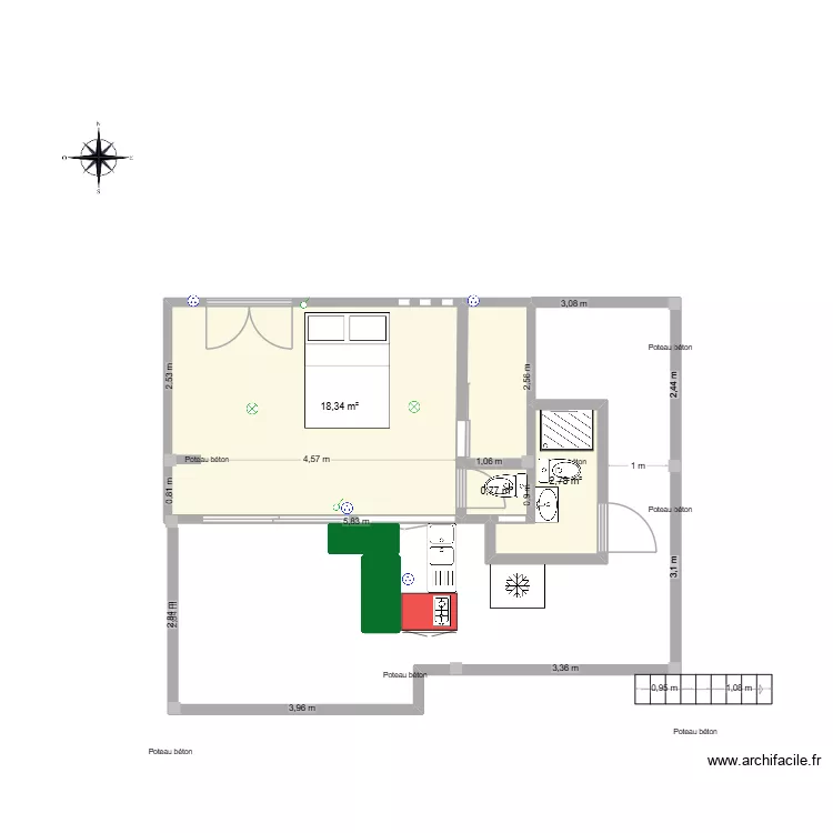 F Lama 2. Plan de 