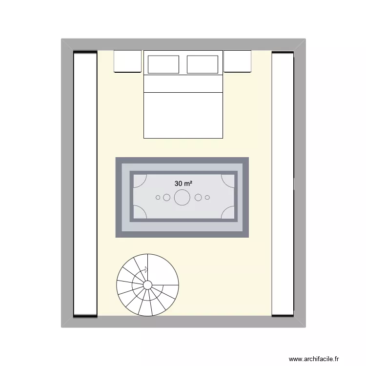 2ieme etage melen. Plan de 1 et 30 m² 2ieme etage melen. Plan de 1 et 30 m²