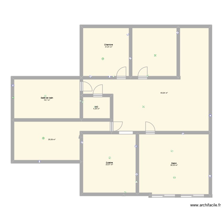 gabin. Plan de 0 pièce et 0 m2