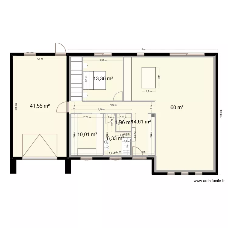 New Maison 3. Plan de 