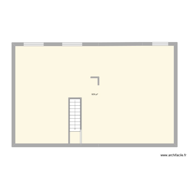 Sous Sol Nouveau Patriotes. Plan de 0 pièce et 0 m2