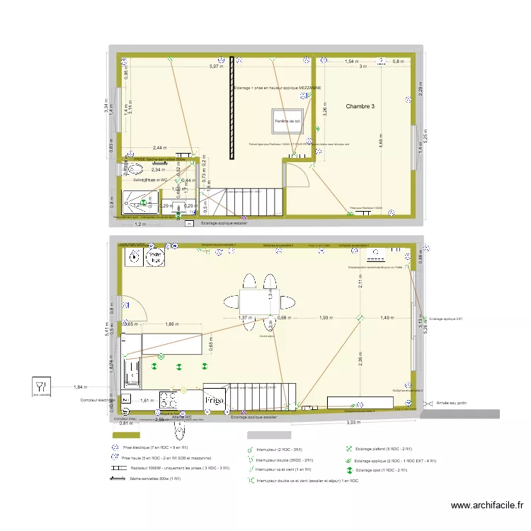 PLANS MAISON mars 2025 copie. Plan de 