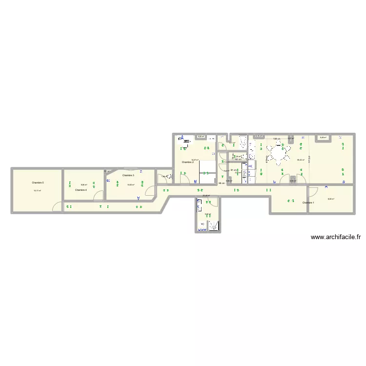 Brasserie 70 1er (7) electricit&eacute;. Plan de 