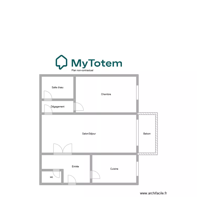 Hautin - 75011. Plan de 