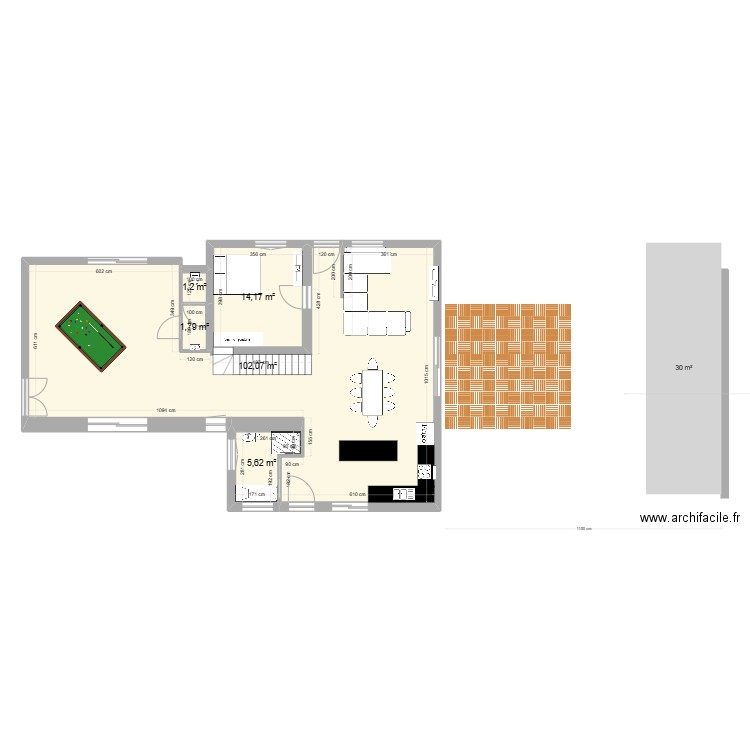 VC FINAL 1. Plan de 5 pièces et 125 m2