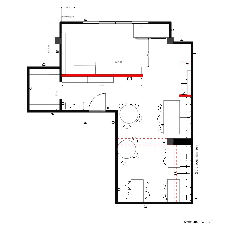 bertrand cuisine1. Plan de 0 pièce et 0 m2