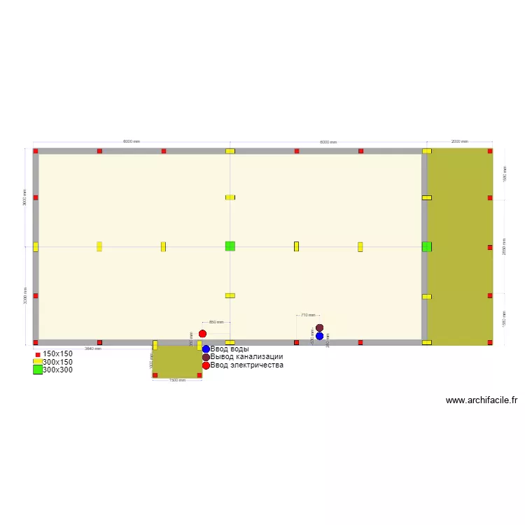 Приворот Сваи. Plan de 