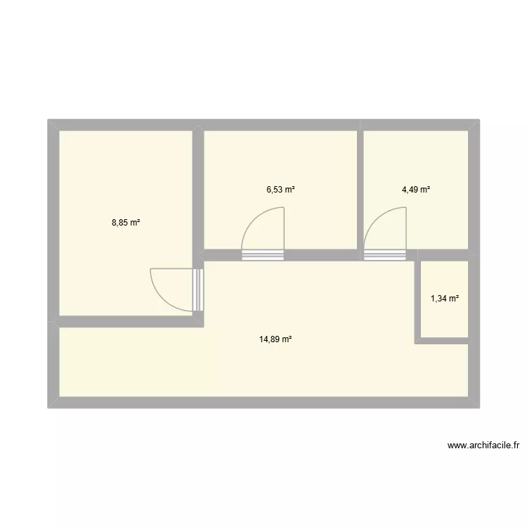 BAT 198 ETAGE. Plan de 5 et 36 m² BAT 198 ETAGE. Plan de 5 et 36 m²