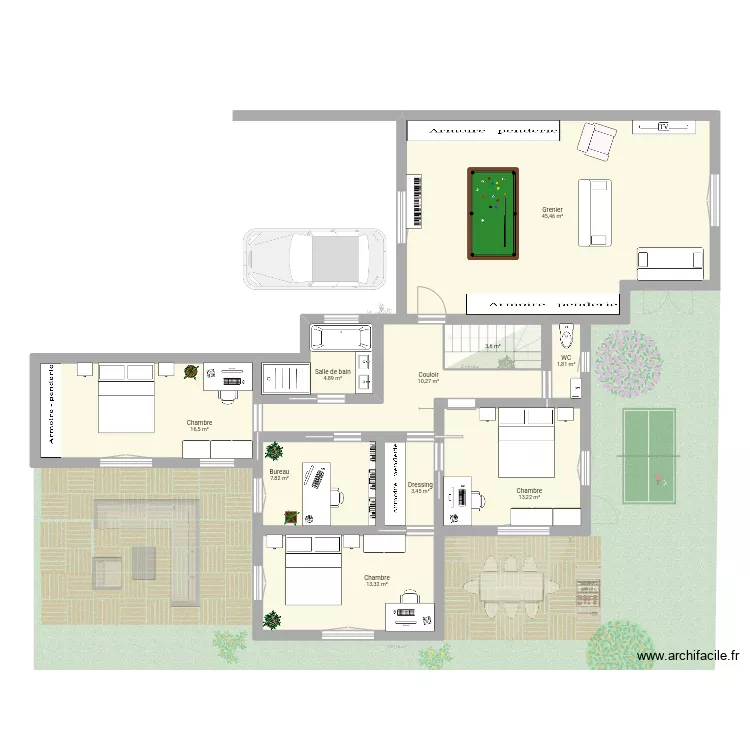 Maison 25. Plan de Maison 25. Plan de