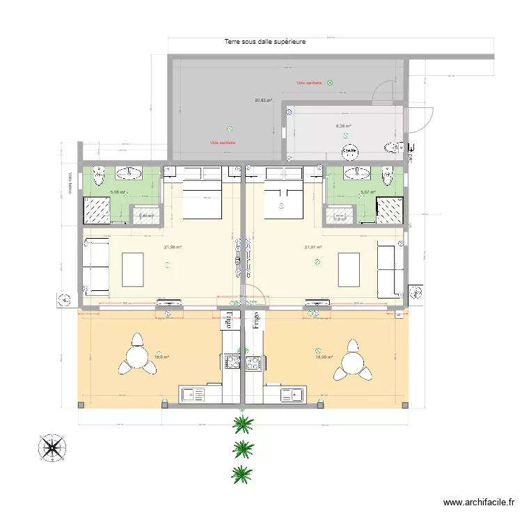 Villa Cocotte Ducos Moonette 2. Plan de Villa Cocotte Ducos Moonette 2. Plan de