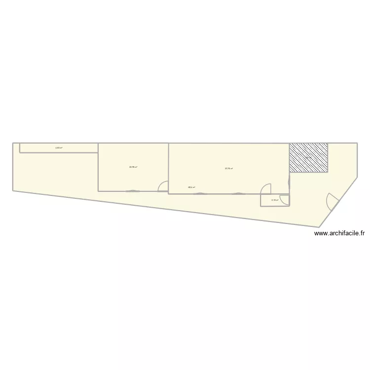 plan1. Plan de 6  et 138 m²