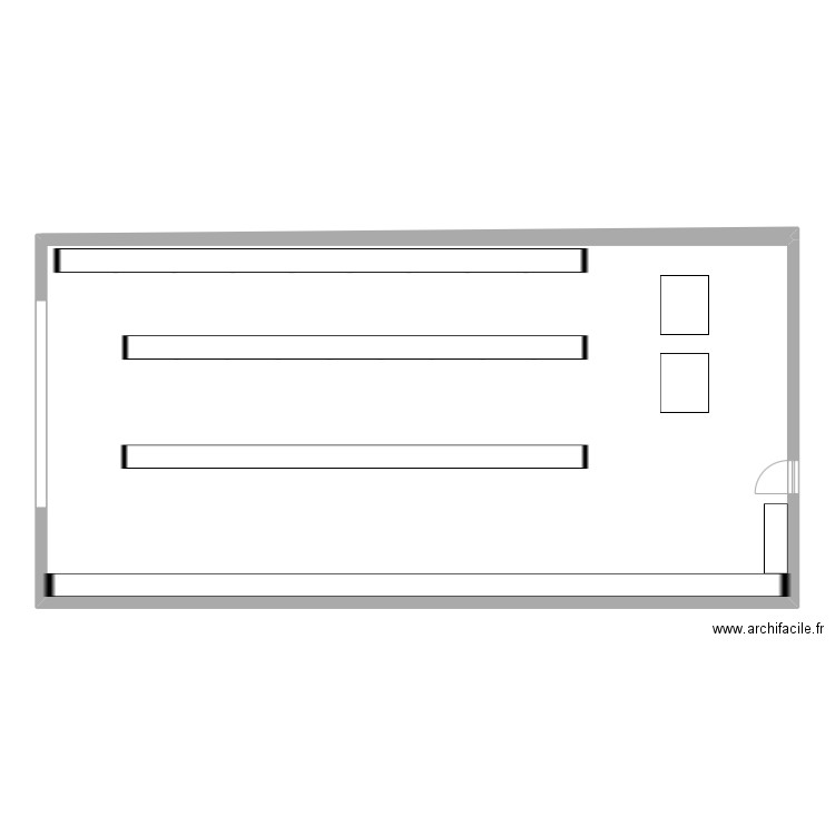 plan de masse ados. Plan de 2 pièces et 156 m2