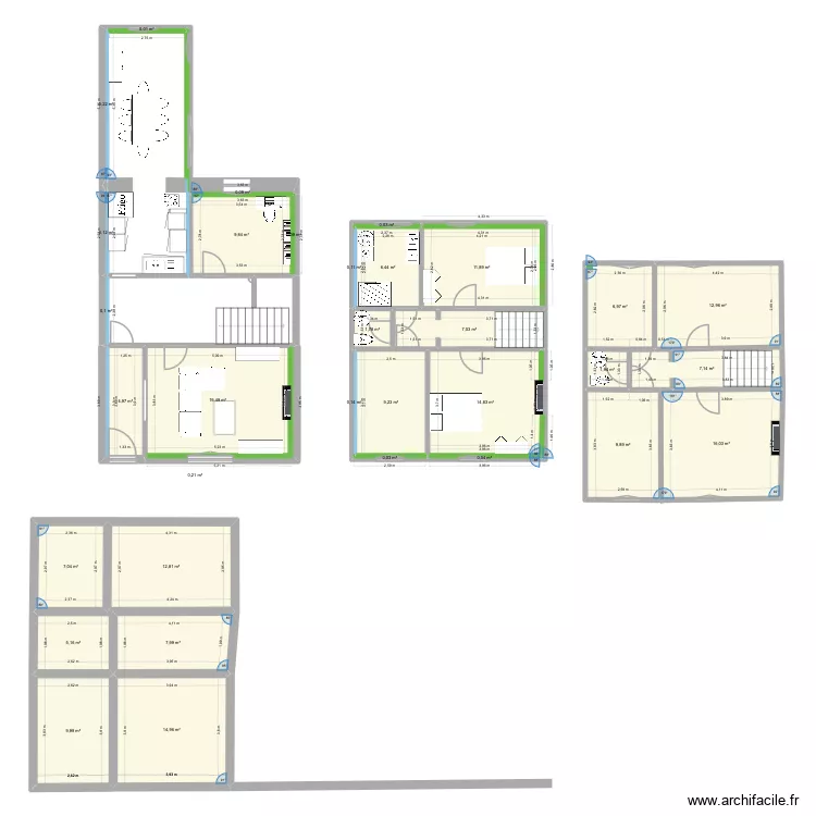 chalons. Plan de 33 et 200 m² chalons. Plan de 33 et 200 m²