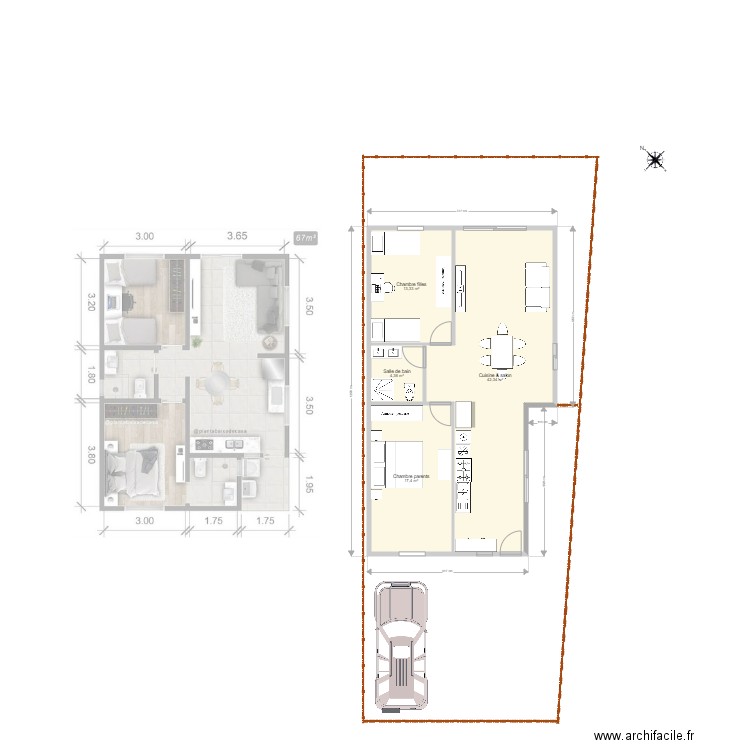 Maison Yleana v1.2. Plan de 0 pièce et 0 m2