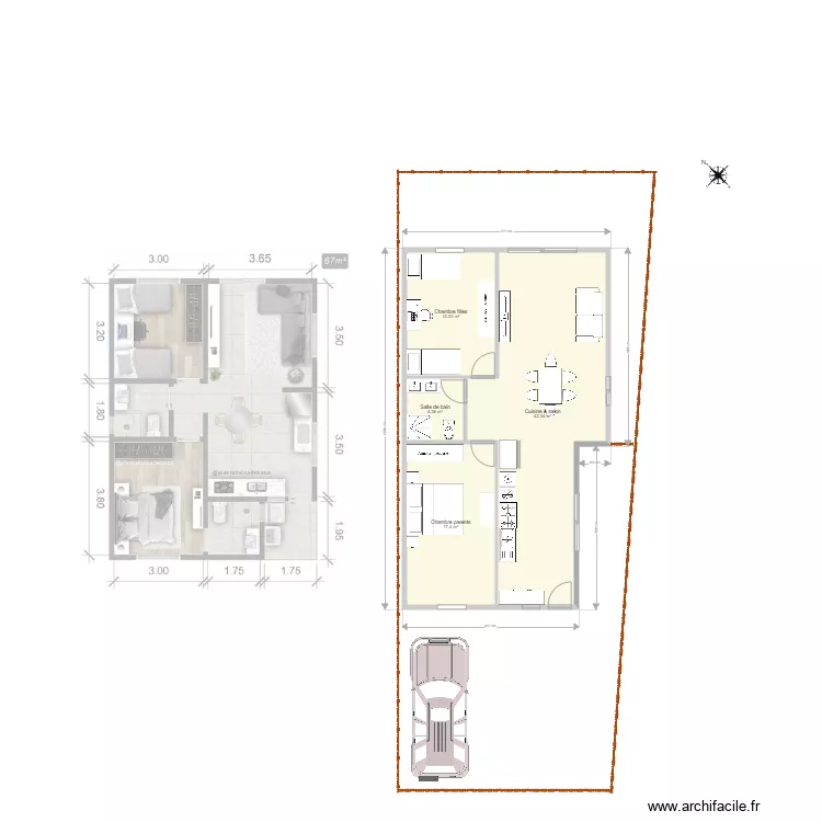 Maison Yleana v1.2. Plan de 