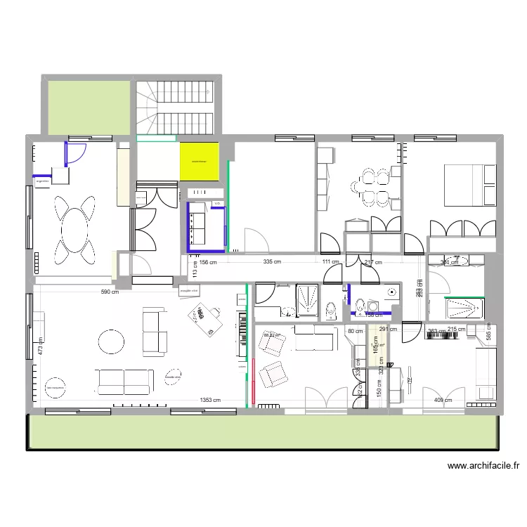 Appartement Enghien Mora variante 18 11. Plan de 