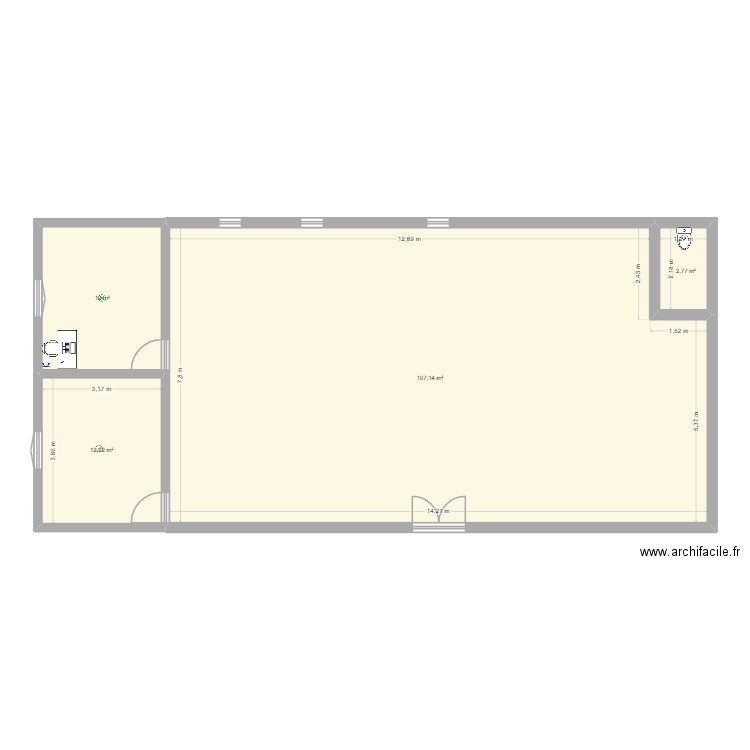 HGFDFDFHD. Plan de 4 pièces et 134 m2