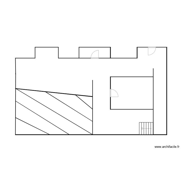 CAVE PRIMAVERA DIFFERDANGE. Plan de 3 Pièces et 13 m² CAVE PRIMAVERA DIFFERDANGE. Plan de 3 Pièces et 13 m²