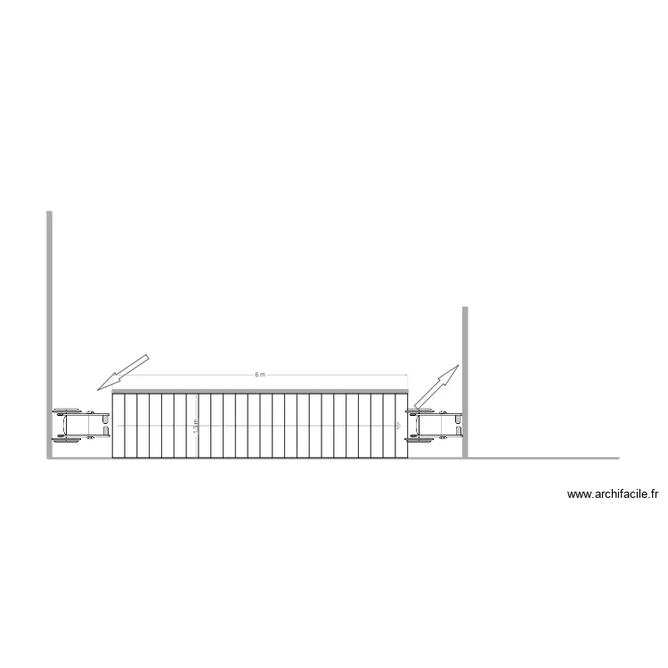 ESCALIER. Plan de 