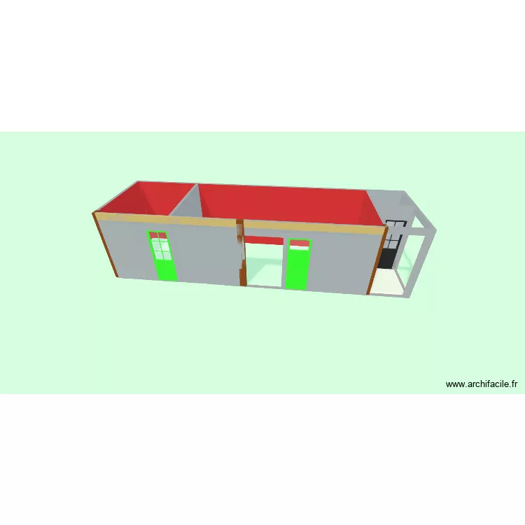 Atelier du cabirol. Plan de 2  et 3 m²