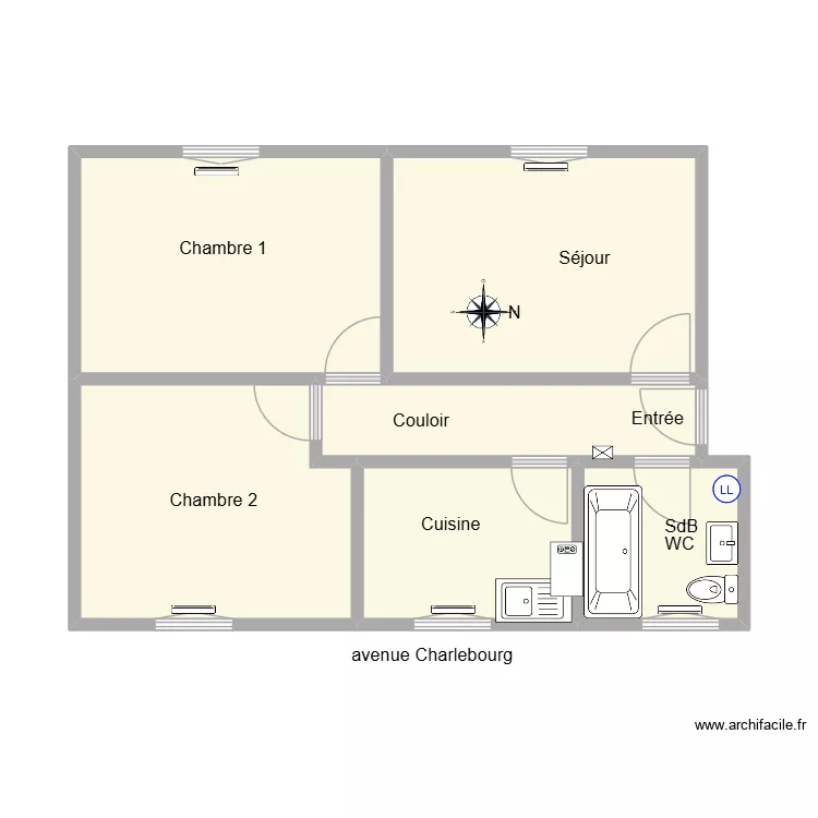 38 Charlebourg 203 2025. Plan de 