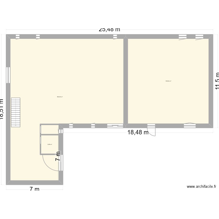 Vincent. Plan de 10 pièces et 628 m2