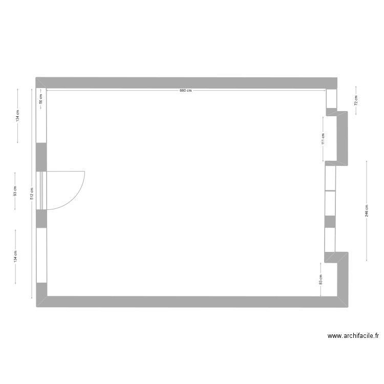 Salle C01. Plan de 0 pièce et 0 m2