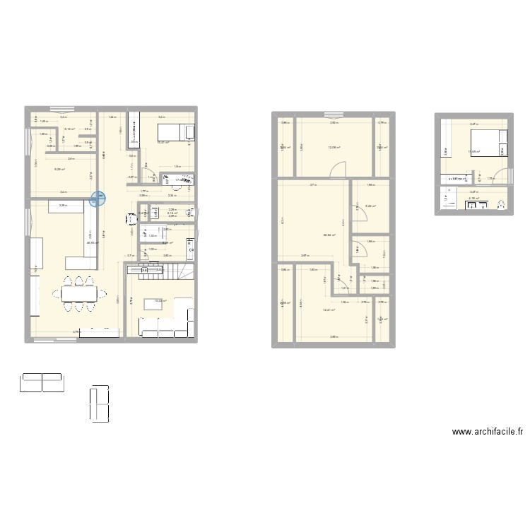 FUTURE MAISON. Plan de 18 pièces et 172 m2