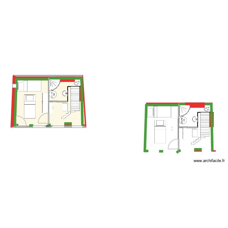 Dépendance Joigny proposition. Plan de 0 pièce et 0 m2 Dépendance Joigny proposition. Plan de 0 pièce et 0 m2