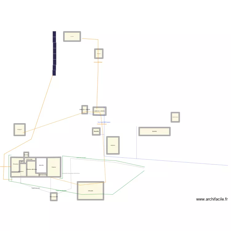 PLAN RESEAU MAILHAC. Plan de 