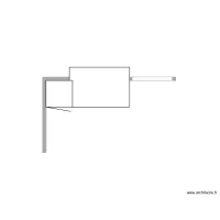 Cuisine Yelen c&ocirc;t&eacute; table