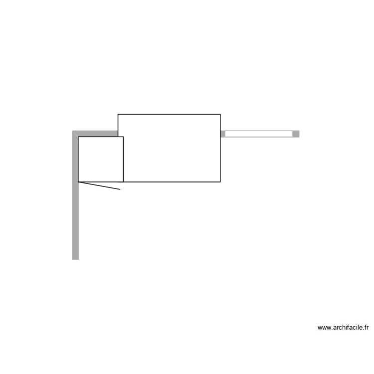 Cuisine Yelen côté table. Plan de Cuisine Yelen côté table. Plan de