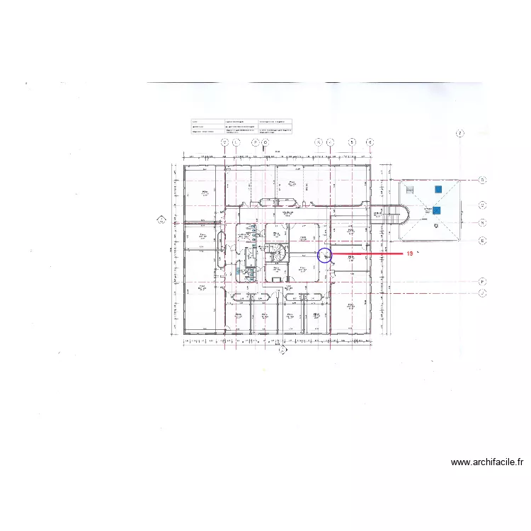 R+2 LAHO ROUBAIX. Plan de 