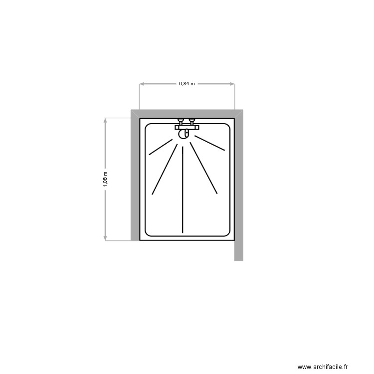 SICART SDB. Plan de 0 pièce et 0 m2