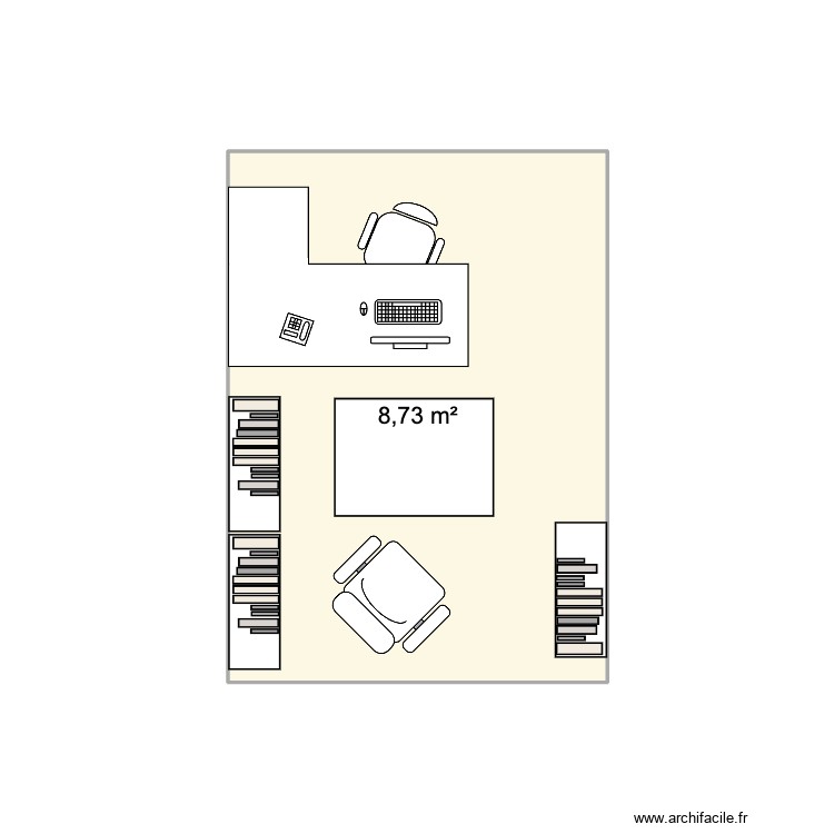 test-bureau-1. Plan de 0 pièce et 0 m2