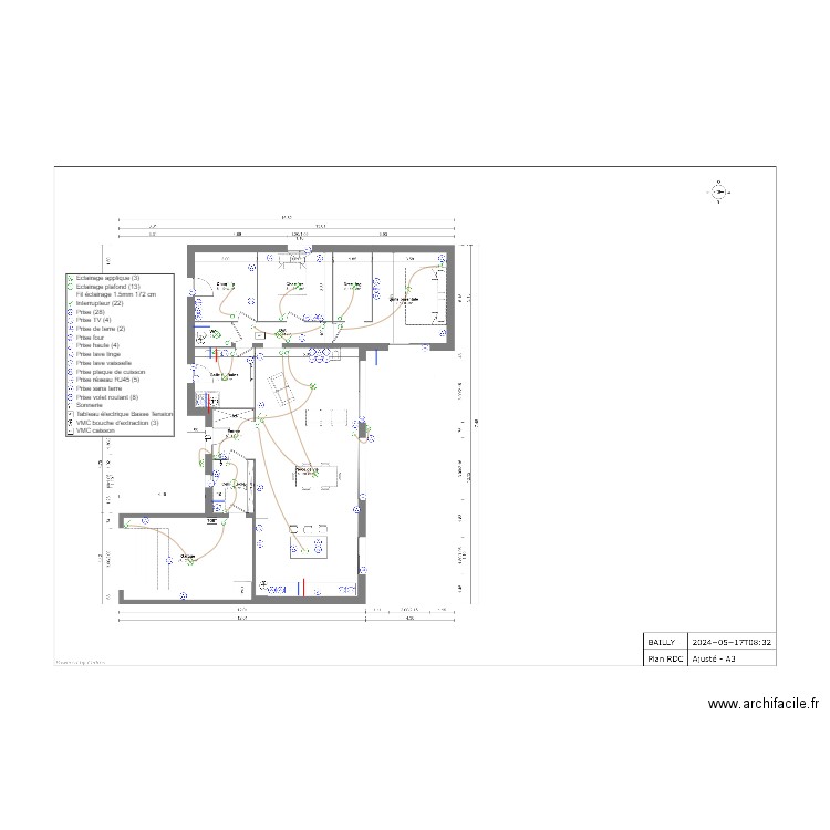 BAILLIE. Plan de 0 pièce et 0 m2