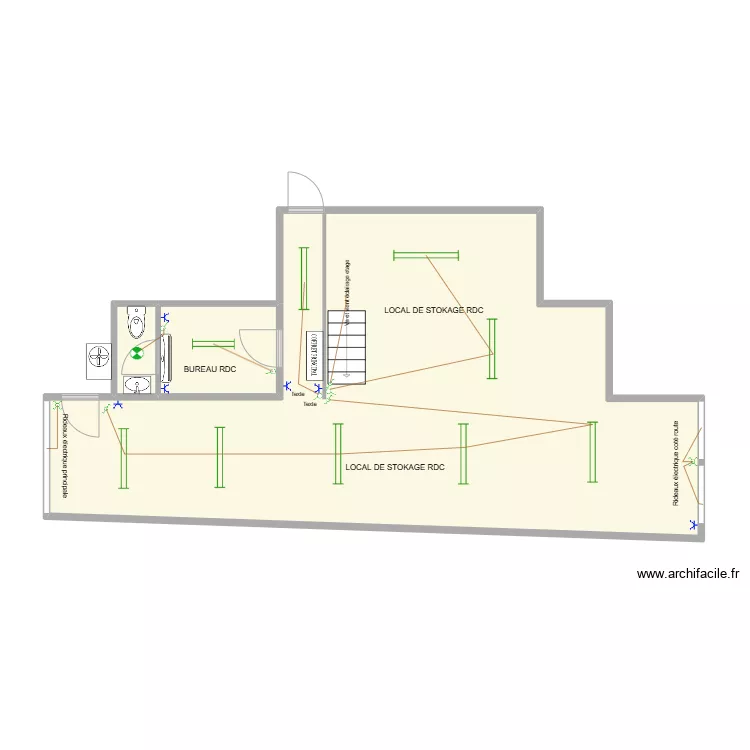 PLANT EPTA RDC. Plan de 