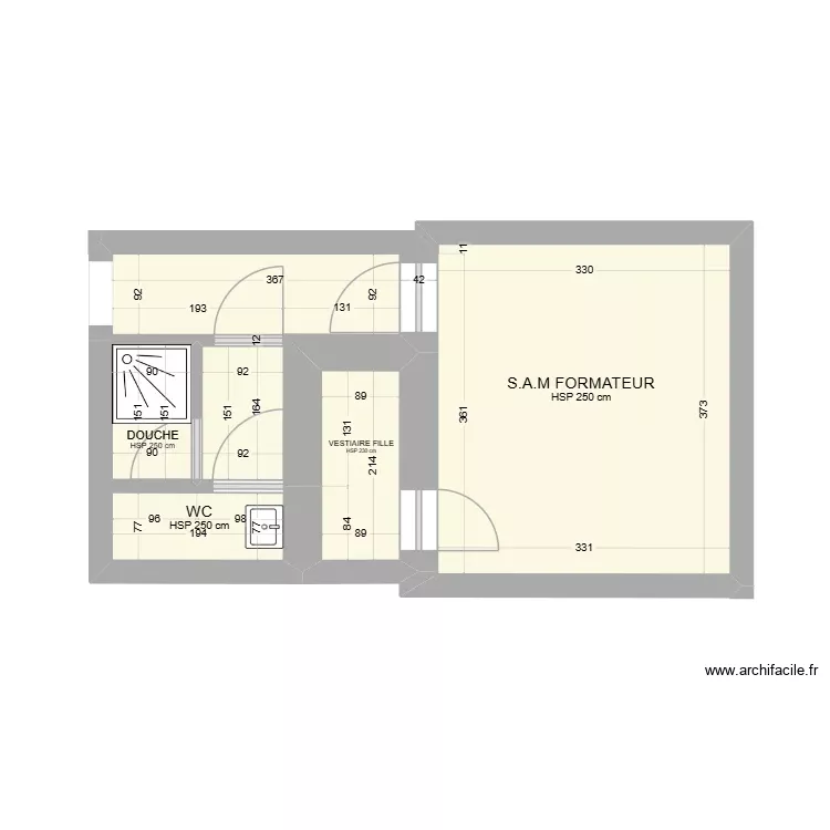 projet IMTB. Plan de 4 Pièces et 21 m² projet IMTB. Plan de 4 Pièces et 21 m²