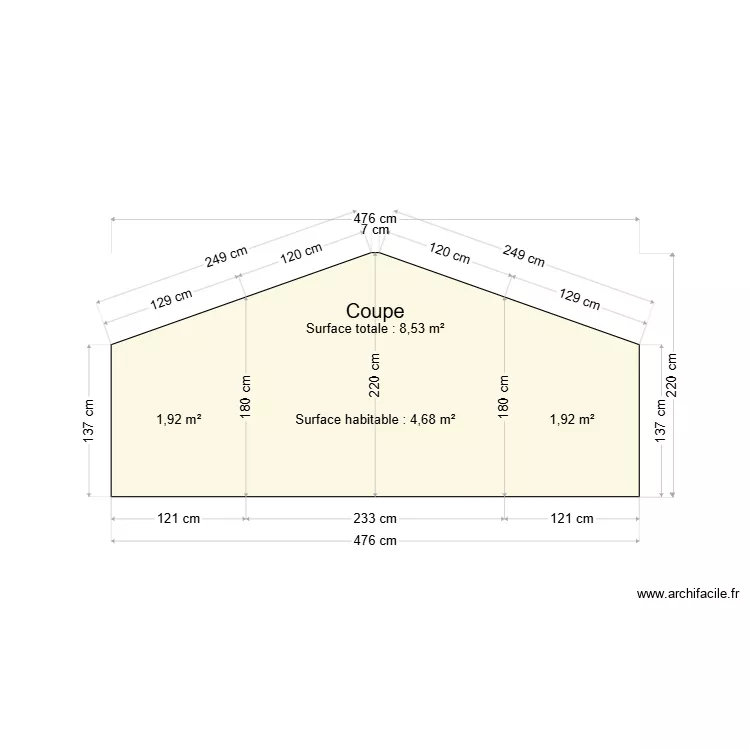 ML25006357 Coupe mezzanine. Plan de 