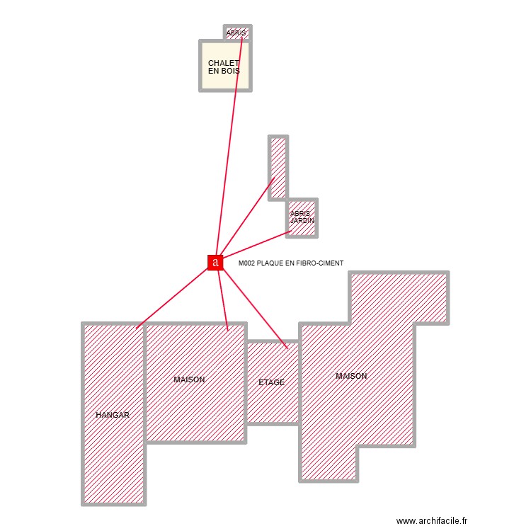 PLAN EXT FRANCQUEVAUX. Plan de 8 pièces et 73 m2
