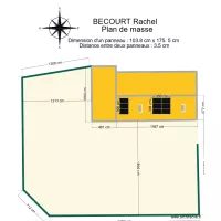 BECOURT Rachel  PLAN DE MASSE 