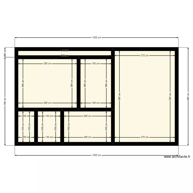 Plan de terrain 10mx6m Client 36 15 44 43. Plan de 