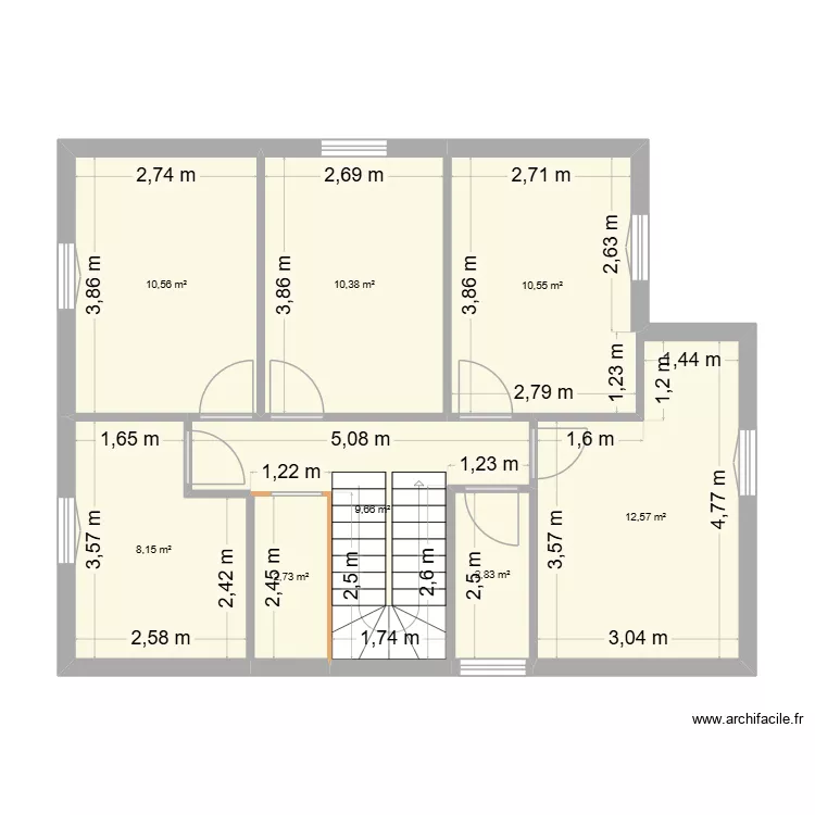 premier etage. Plan de 8 et 67 m² premier etage. Plan de 8 et 67 m²