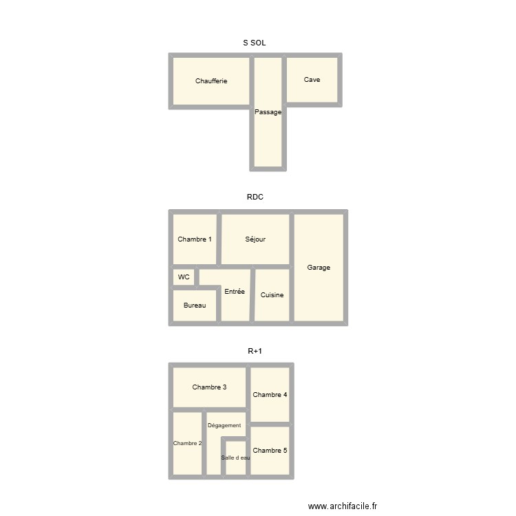 2511 QUERE ADRIENNE. Plan de 16 pièces et 25 m2