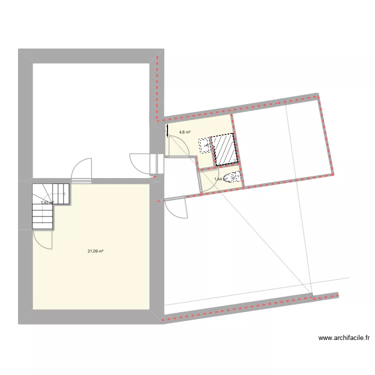 tabuts sdb 1. Plan de 4 et 29 m² tabuts sdb 1. Plan de 4 et 29 m²