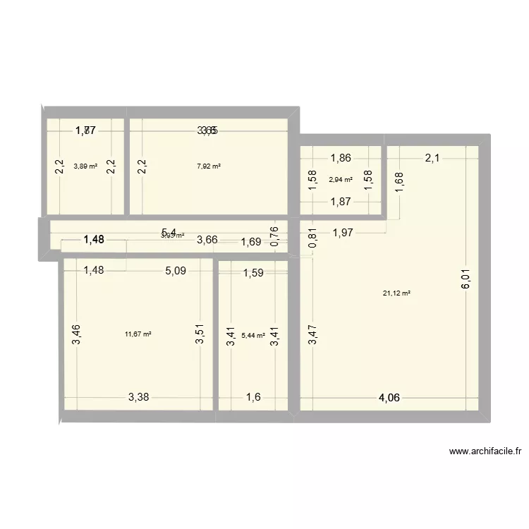 extention 2026 v4. Plan de 7 Pièces et 57 m² extention 2026 v4. Plan de 7 Pièces et 57 m²