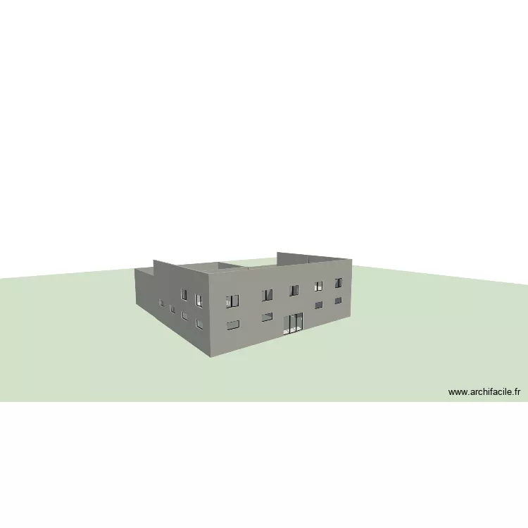 Projet1. Plan de 10 Pièces et 741 m² Projet1. Plan de 10 Pièces et 741 m²