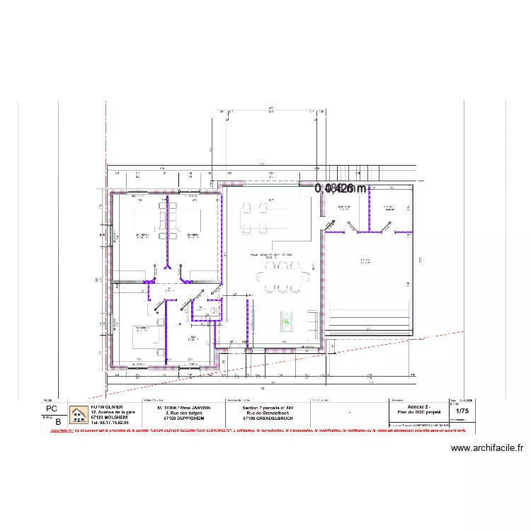 ELEC RDC GRENDEL. Plan de ELEC RDC GRENDEL. Plan de