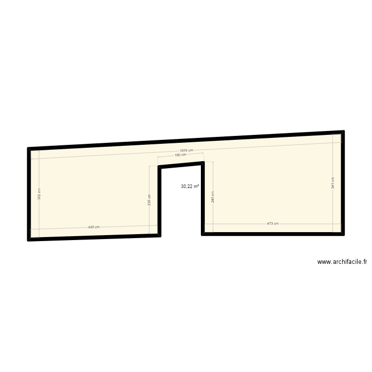 immeuble chaumont. Plan de 0 pièce et 0 m2